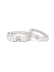 ADJUSTABLE PURE 925 SILVER COUPLE RINGS-2