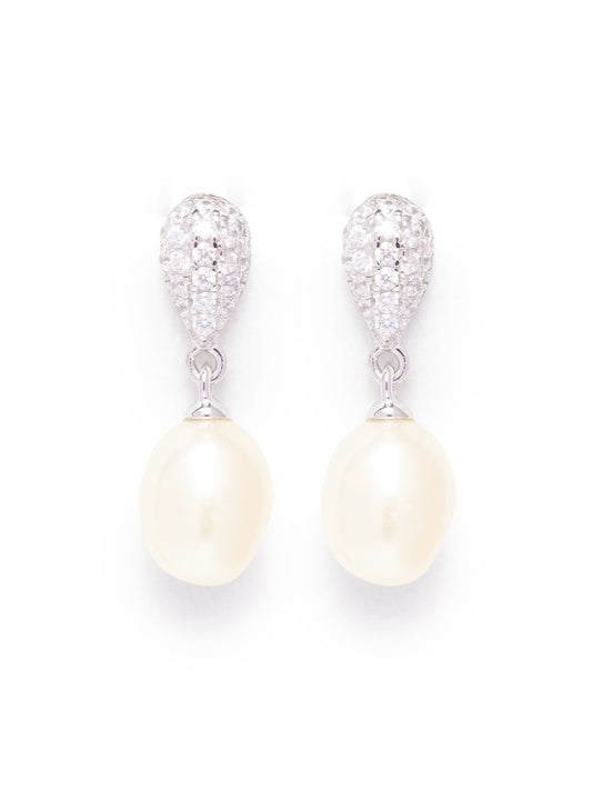 Pearl Drop Earrings For Women