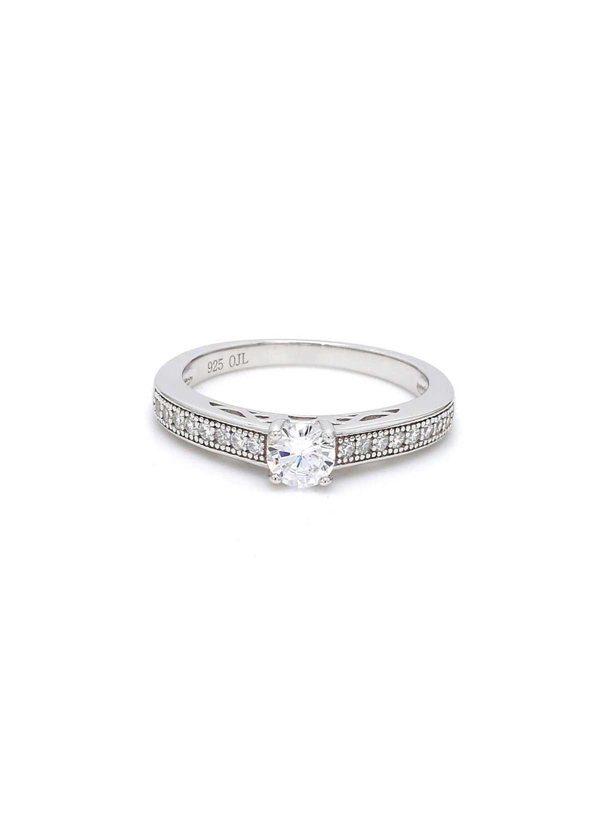 SINGLE SOLITAIRE RING FOR HER-1