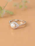 EVIL EYE PURE PEARL RING-1