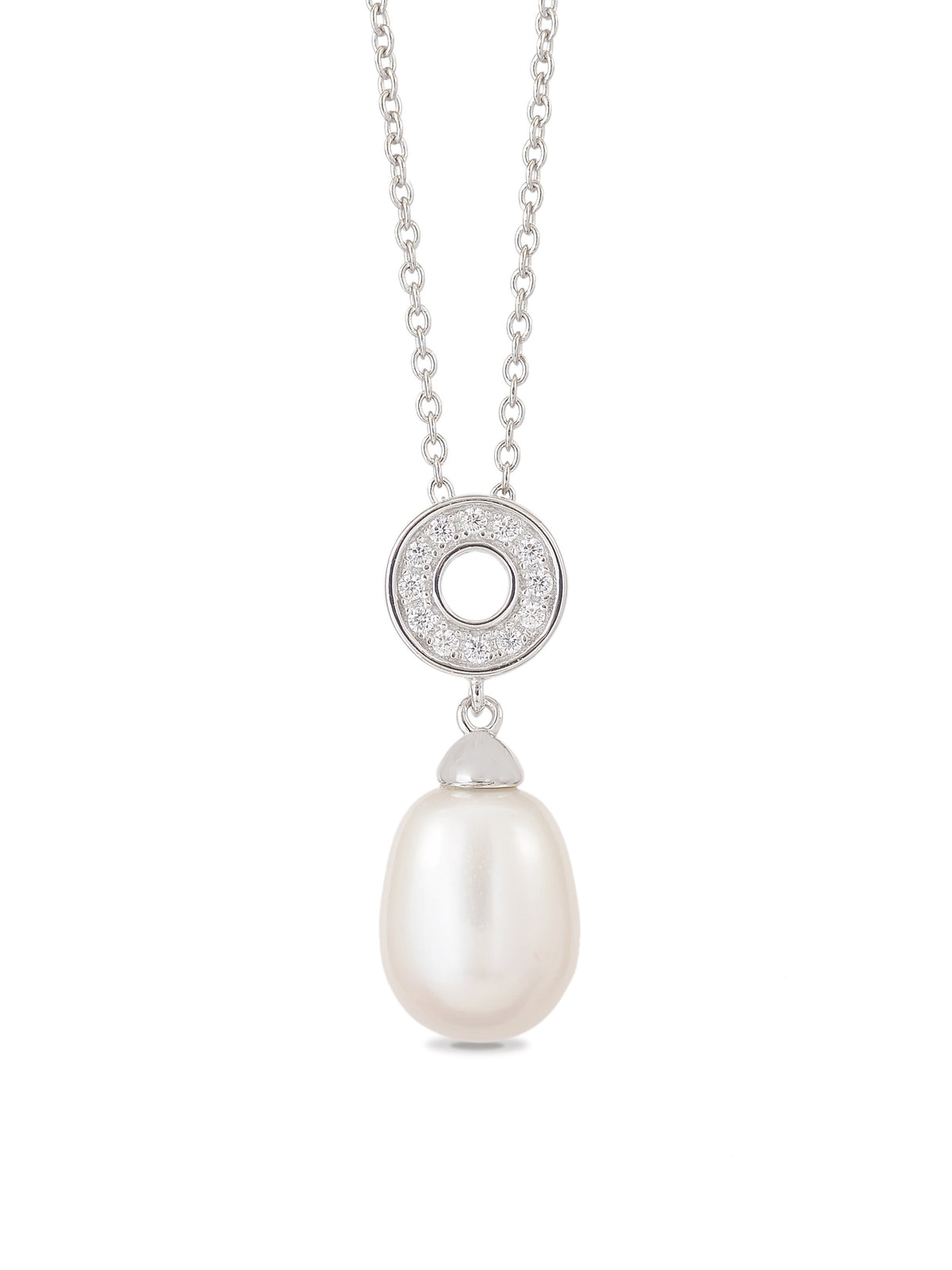 LOVE CIRCLE PURE PEARL PENDANT
