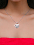ROMANCE THY HEART NECKLACE IN 925 SILVER