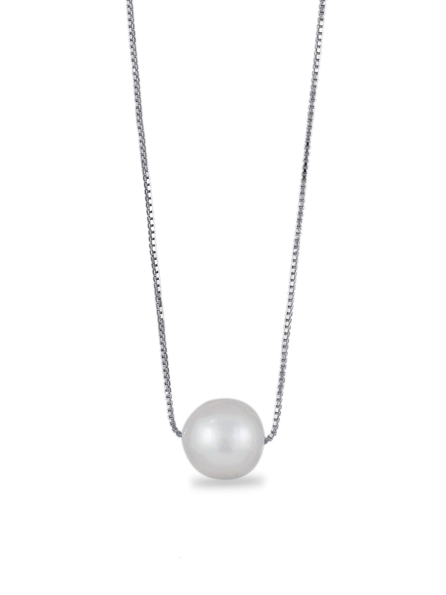 DAILY WEAR SOLITARY PEARL NECKLACE
