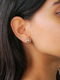 BUMBLEBEE SILVER EARRINGS STUDS