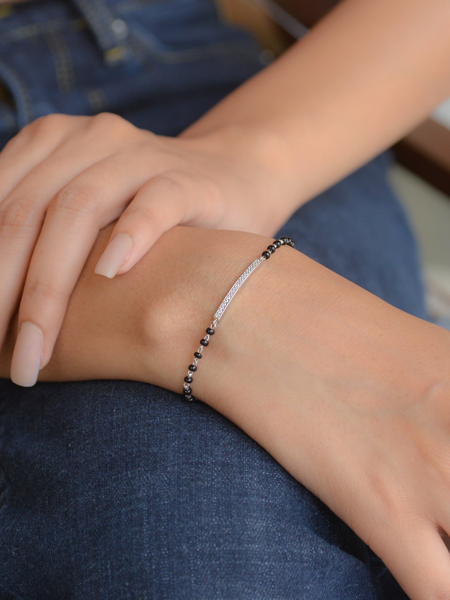 Customized hand bracelet mangalsutras - HoMafy