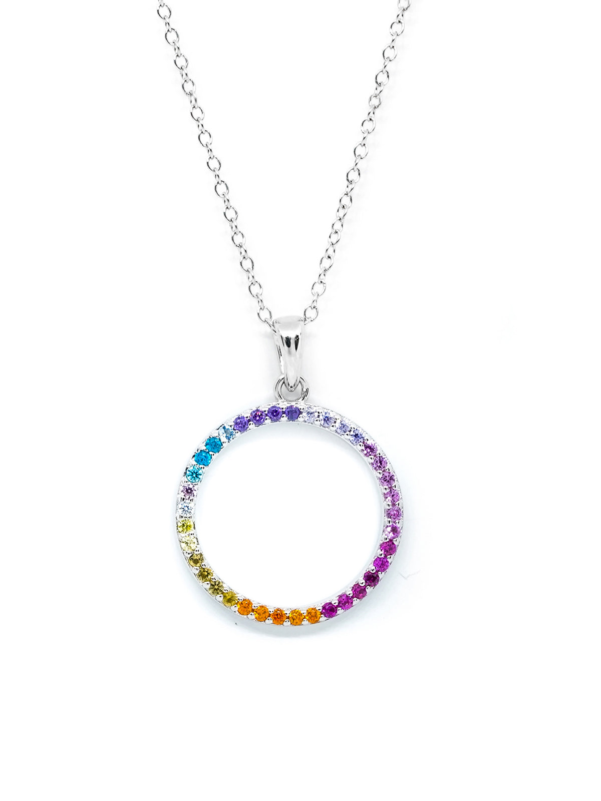 CIRCLE OF LIFE PENDANT WITH CHAIN