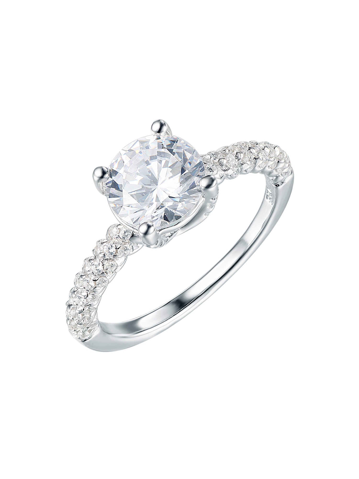 BUY 2 CARAT SOLITAIRE ENGAGEMENT RING