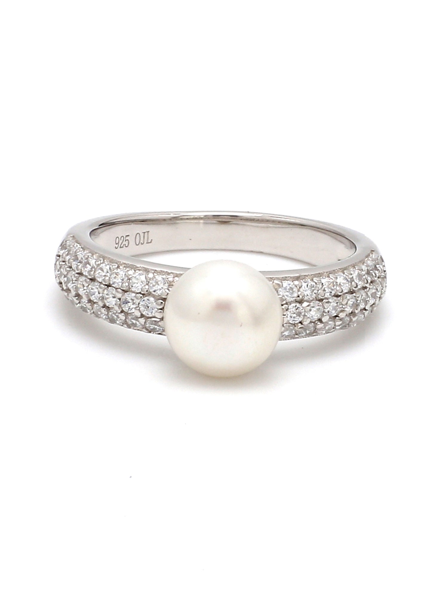 PURE PEARL SILVER RING-1