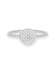 Multi Stone Silver Ring For Women-8