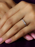 925 SILVER & AMERICAN DIAMOND BAND RING FOR WOMEN-4