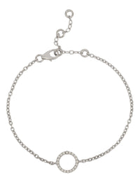 LOVE CIRCLE SILVER BRACELET