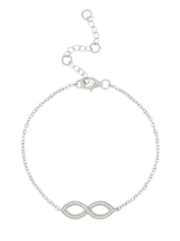 DIAMOND LOOK INFINITY BRACELET FOR WOMEN