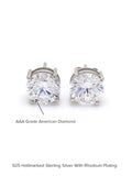 2 CARAT SOLITAIRE EVERYDAY STUDS