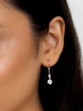 ORNATE JEWELS SOLITAIRE DANGLE DROP EARRINGS FOR WOMEN