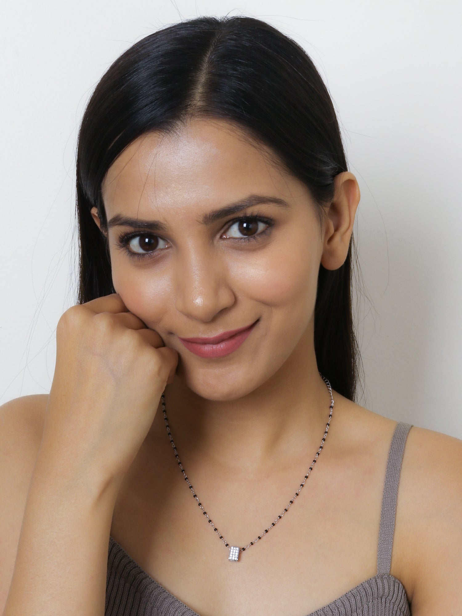 DESIGNER MANGALSUTRA FOR WOMEN IN 925 SILVER
