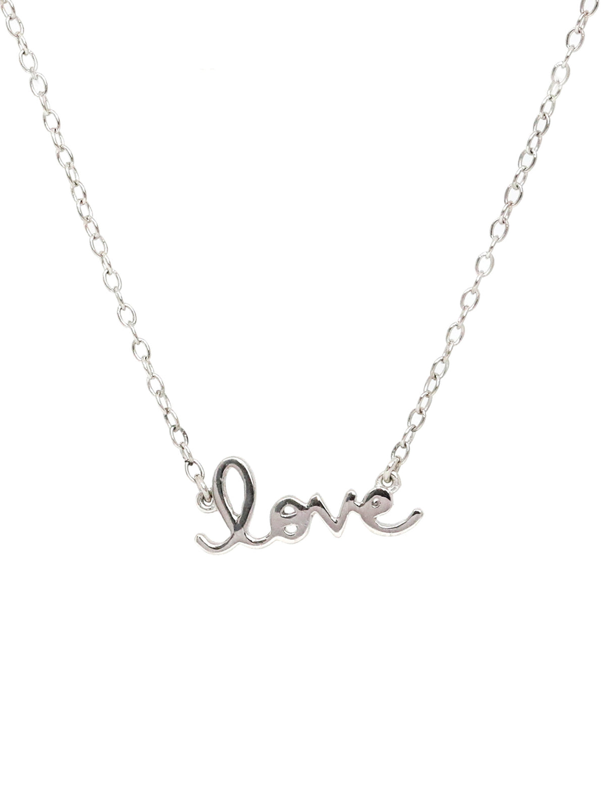 LOVE PENDANT WITH CHAIN