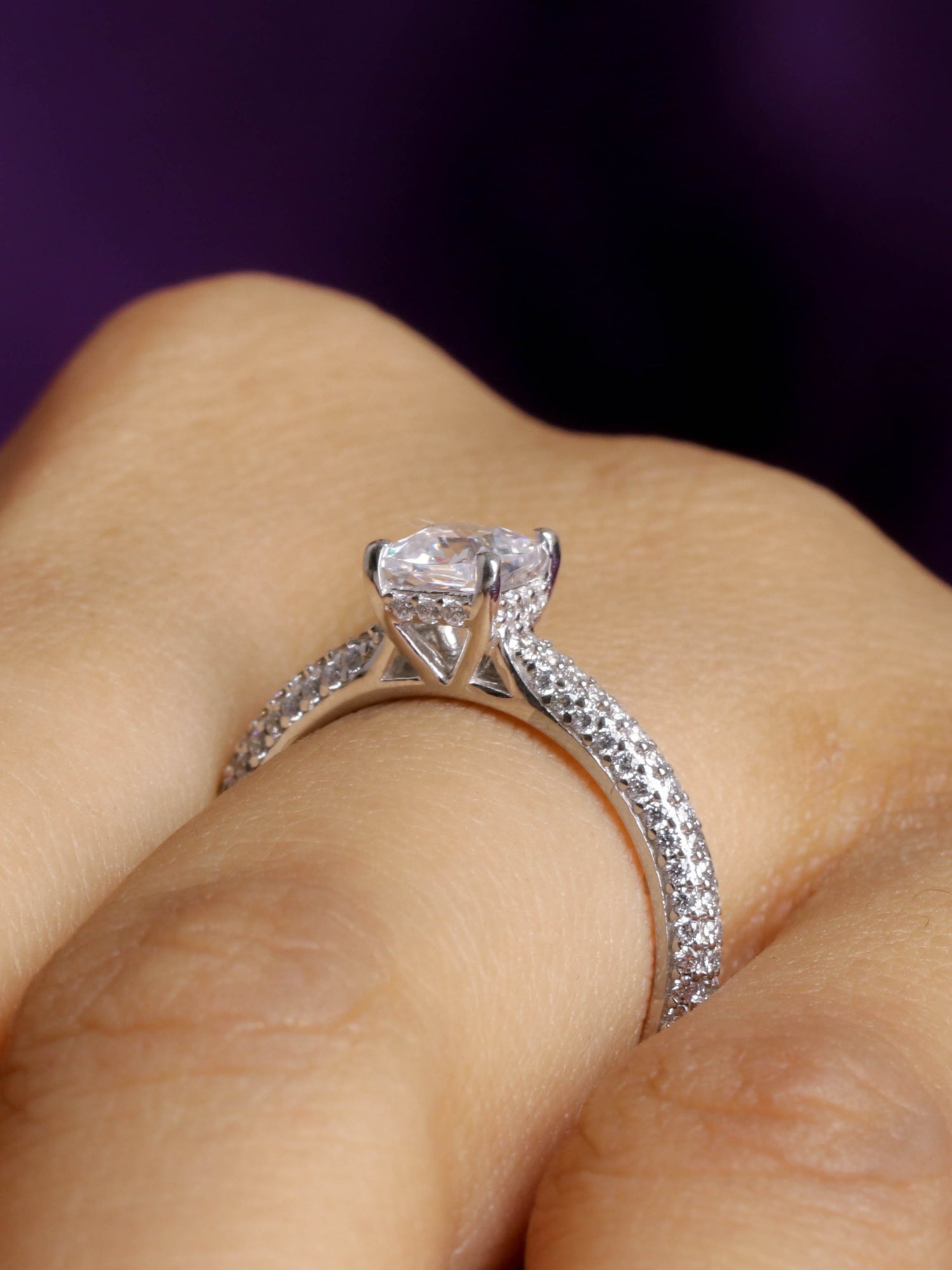Buy Heart Engagement Ring For Women Online. Manufacturer Prices!