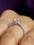 ORNATE JEWELS 1 CARAT WOMEN SOLITAIRE ENGAGEMENT RING-2