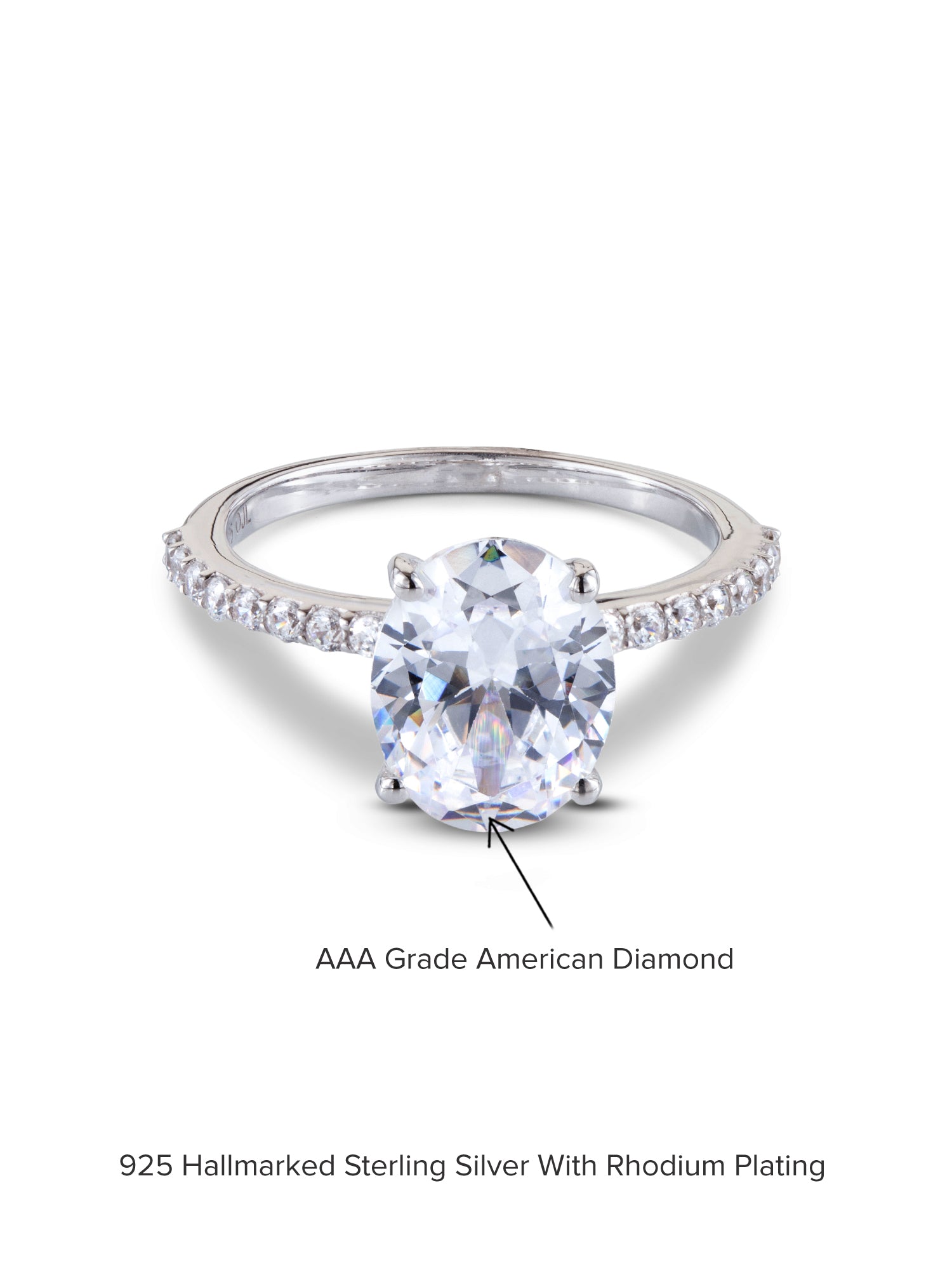 ORNATE JEWELS 4.5 CARAT SOLITAIRE RING FOR WOMEN-3