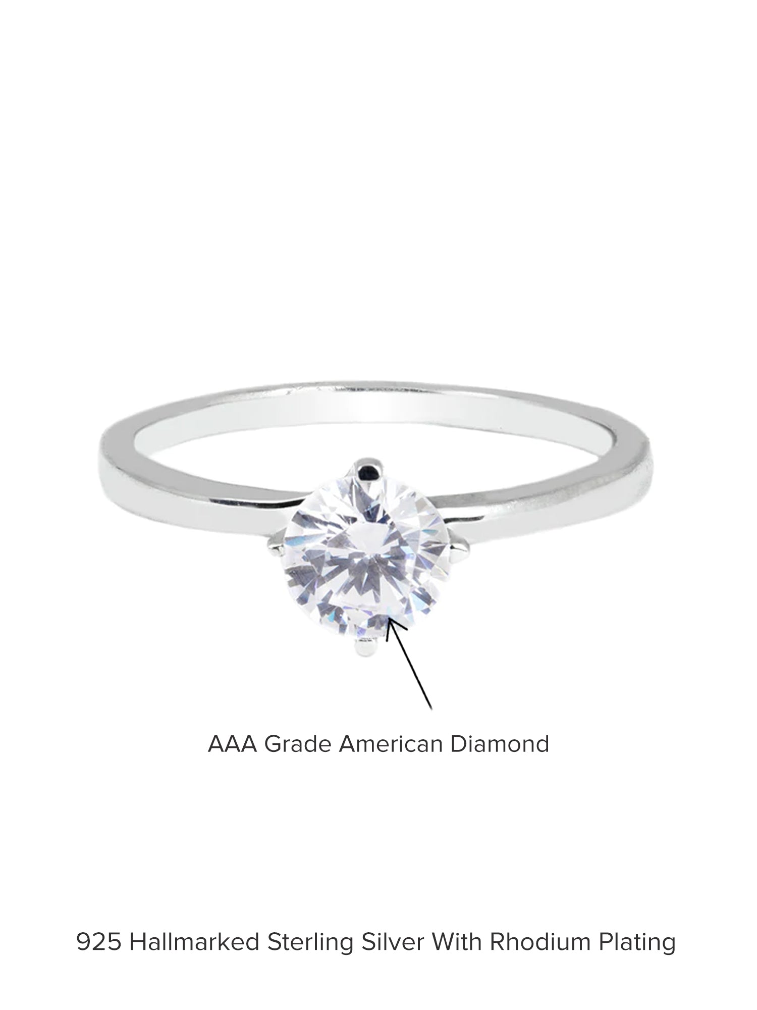 ROUND 1.5 CARAT SOLITAIRE RING FOR WOMEN-6