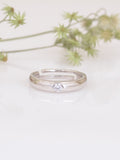 SIMPLE ADJUSTABLE MINIMALIST SILVER RING FOR WOMEN-1