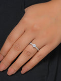 SOLITAIRE ADJUSTABLE SILVER ENGAGEMENT RING FOR WOMEN-1