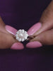 SILVER PEARL FLOWER RING