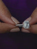 1.5 Carat American Diamond Halo Ring in 925 Silver