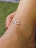 925 Sterling Silver Infinity Anklet For Women-4
